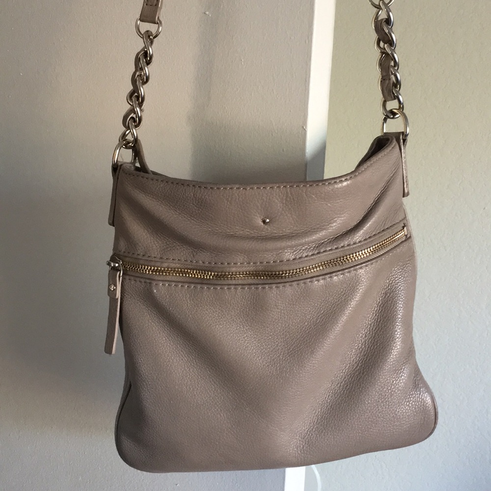 Kate Spade Crossbody Bag - Gray/Beige